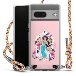 New Carry Case Transparent Stoff colourful/silber