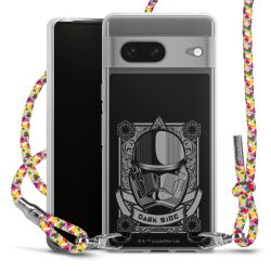 New Carry Case Transparent Stoff colourful/silber