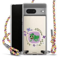 New Carry Case Transparent Stoff colourful/silber