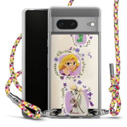 New Carry Case Transparent Stoff colourful/silber