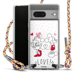 New Carry Case Transparent Stoff colourful/silber