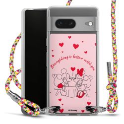 New Carry Case Transparent Stoff colourful/silber