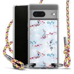 New Carry Case Transparent Stoff colourful/silber