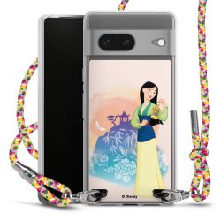 New Carry Case Transparent Stoff colourful/silber