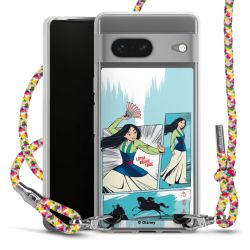 New Carry Case Transparent Stoff colourful/silber