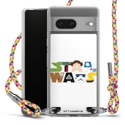 New Carry Case Transparent Stoff colourful/silber