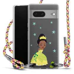 New Carry Case Transparent Stoff colourful/silber