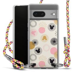 New Carry Case Transparent Stoff colourful/silber