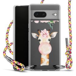 New Carry Case Transparent Stoff colourful/silber