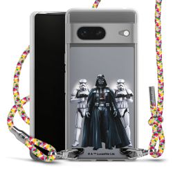 New Carry Case Transparent Stoff colourful/silber