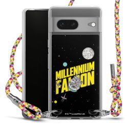 New Carry Case Transparent Stoff colourful/silber