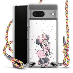 New Carry Case Transparent Stoff colourful/silber