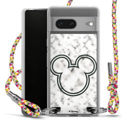 New Carry Case Transparent Stoff colourful/silber