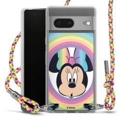 New Carry Case Transparent Stoff colourful/silber