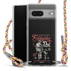 New Carry Case Transparent Stoff colourful/silber