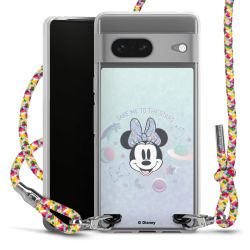 New Carry Case Transparent Stoff colourful/silber