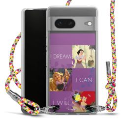 New Carry Case Transparent Stoff colourful/silber