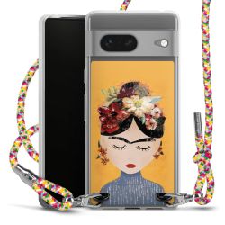 New Carry Case Transparent Stoff colourful/silber