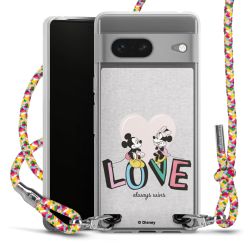 New Carry Case Transparent Stoff colourful/silber