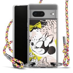 New Carry Case Transparent Stoff colourful/silber