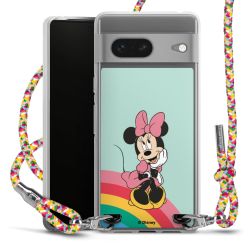 New Carry Case Transparent Stoff colourful/silber