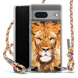 New Carry Case Transparent Stoff colourful/silber