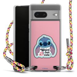 New Carry Case Transparent Stoff colourful/silber