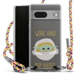 New Carry Case Transparent Stoff colourful/silber