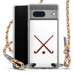 New Carry Case Transparent Stoff colourful/silber