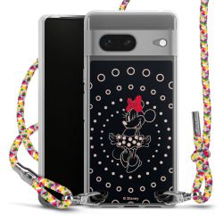 New Carry Case Transparent Stoff colourful/silber