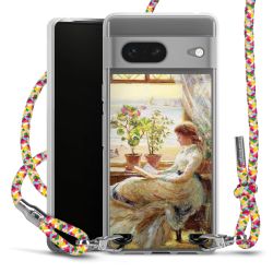 New Carry Case Transparent Stoff colourful/silber