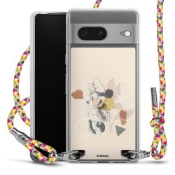 New Carry Case Transparent Stoff colourful/silber