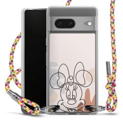 New Carry Case Transparent Stoff colourful/silber