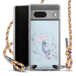 New Carry Case Transparent Stoff colourful/silber