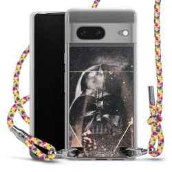 New Carry Case Transparent Stoff colourful/silber