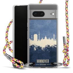 New Carry Case Transparent Stoff colourful/silber