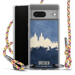 New Carry Case Transparent Stoff colourful/silber