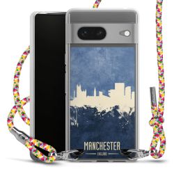 New Carry Case Transparent Stoff colourful/silber