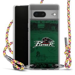 New Carry Case Transparent Stoff colourful/silber