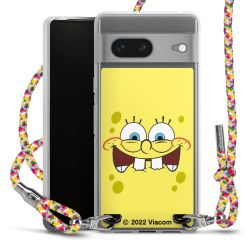 New Carry Case Transparent Stoff colourful/silber