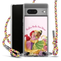 New Carry Case Transparent Stoff colourful/silber