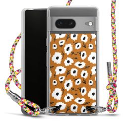 New Carry Case Transparent Stoff colourful/silber