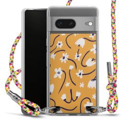 New Carry Case Transparent Stoff colourful/silber