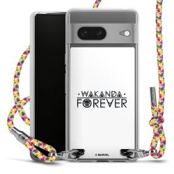 New Carry Case Transparent Stoff colourful/silber