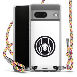 New Carry Case Transparent Stoff colourful/silber