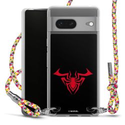 New Carry Case Transparent Stoff colourful/silber