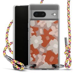 New Carry Case Transparent Stoff colourful/silber