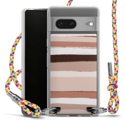 New Carry Case Transparent Stoff colourful/silber