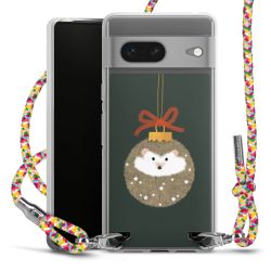 New Carry Case Transparent Stoff colourful/silber