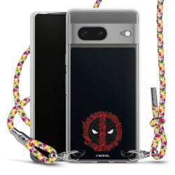 New Carry Case Transparent Stoff colourful/silber